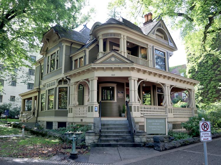 PSU's Simon Benson House offers a classic Victorian meeting space.