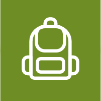 Backpack symbol