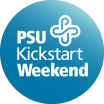 PSU Kickstart Weekend full logo with PSU mark