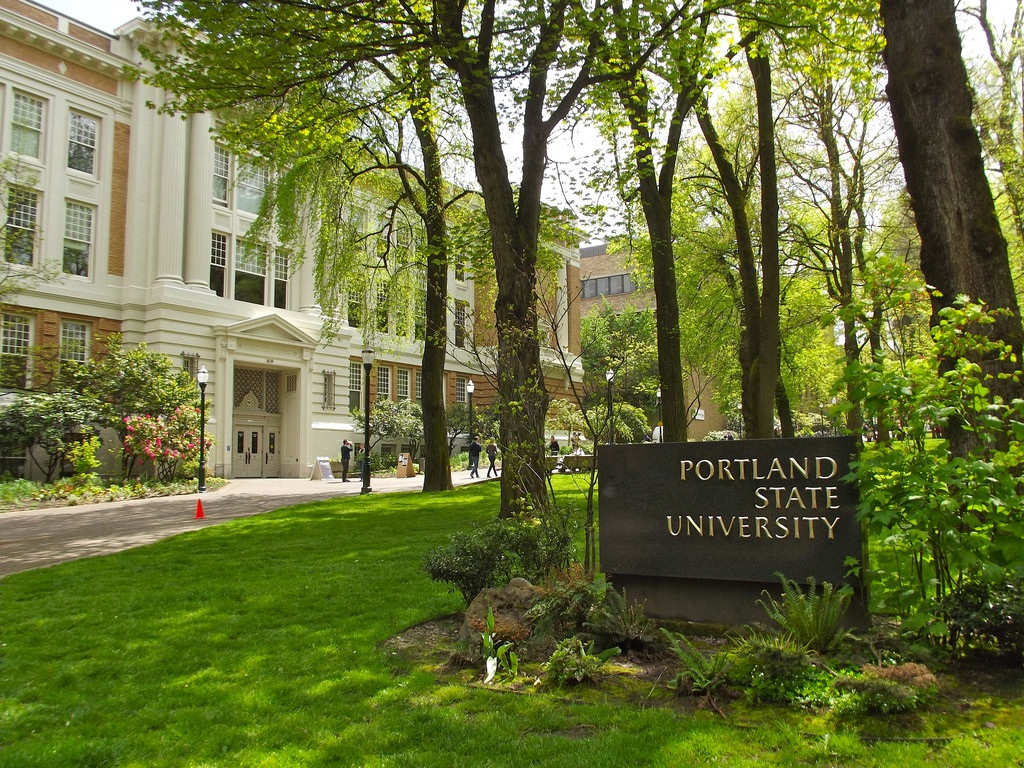 Portland State University campus photo