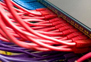multi-colored wires