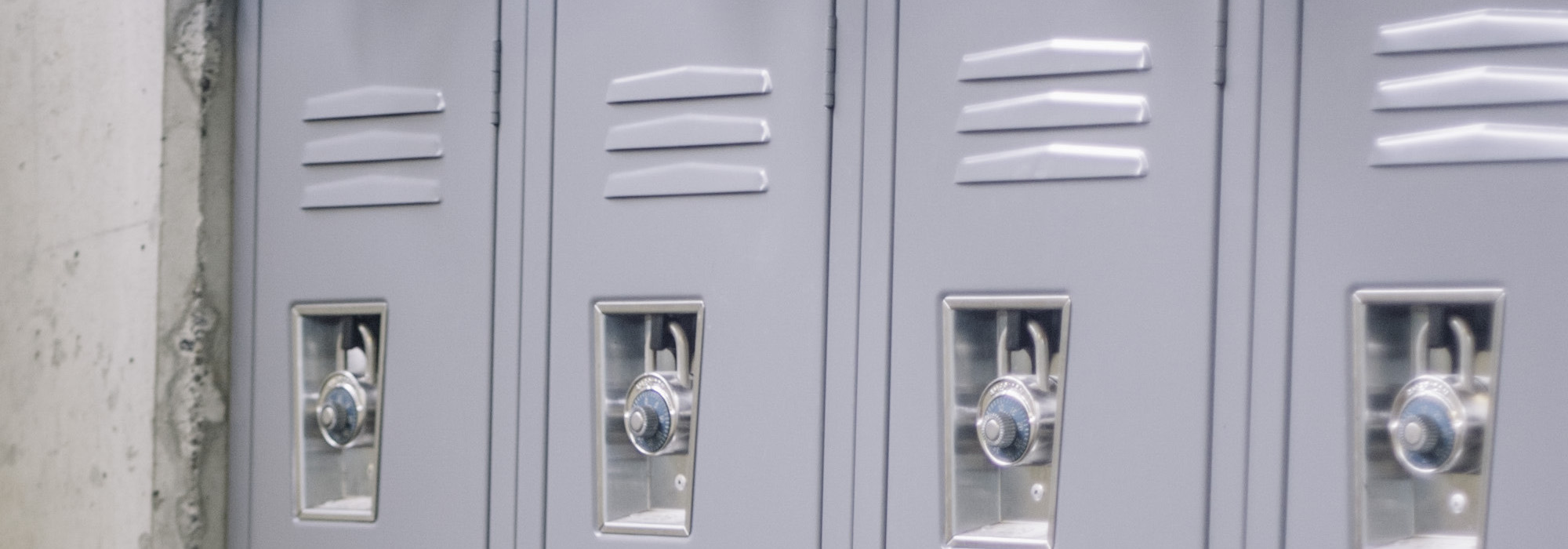 Lockers and locks in Locker Rooms