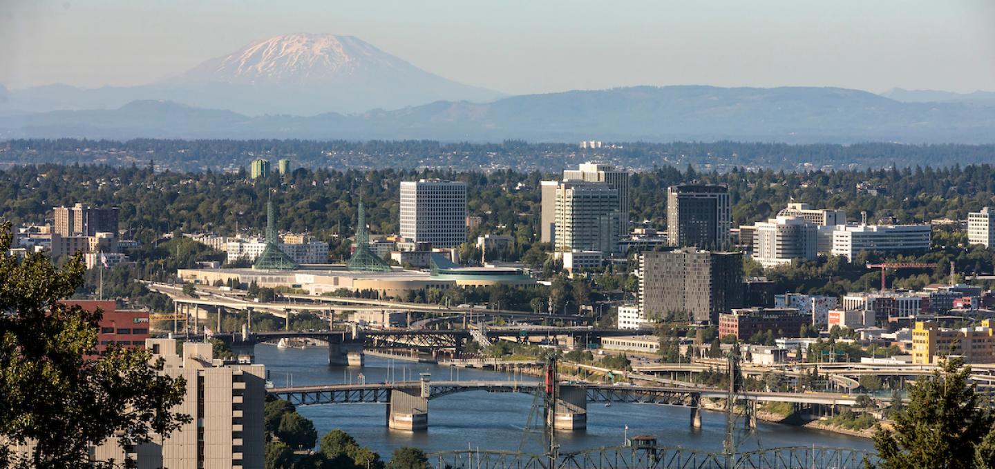Portland skyline image