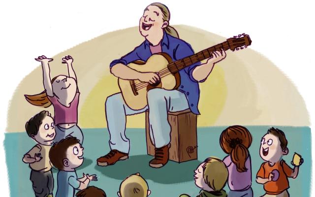 Tallulah's Daddy singing (animated)