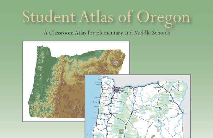 image of the cover of the Student Atlas of Oregon