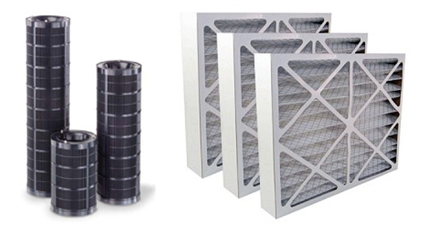 Activated carbon and mechanical filter