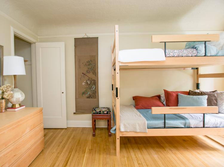 Second bedroom in furnished quad