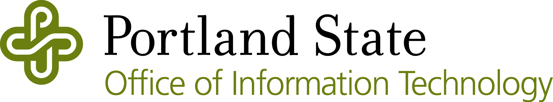 Logo of the Office of Information Technology for Portland State University